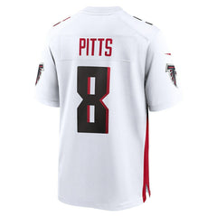 Kyle Pitts Atlanta Falcons Game Player Jersey - White - Nike