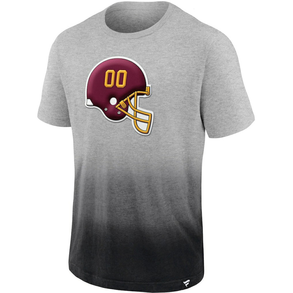 Washington Football Team Team Ombre T-Shirt - Heathered Gray/Black - Fanatics