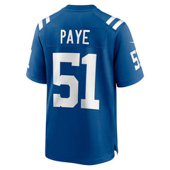 Kwity Paye Indianapolis Colts Game Jersey - Royal - Nike