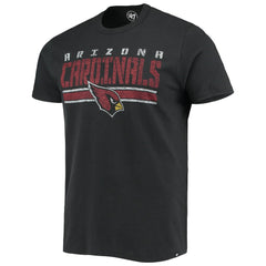 Arizona Cardinals '47 Team Stripe T-Shirt - Black - 47 brand