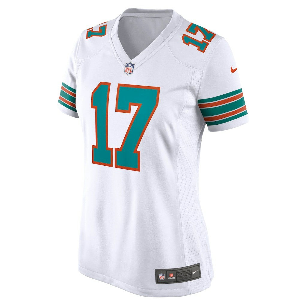 Jaylen Waddle Miami Dolphins Women's Game Jersey - White - Nike