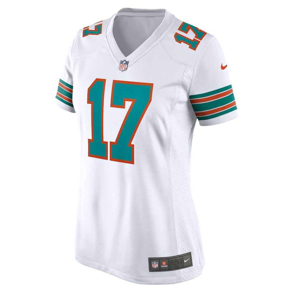 Jaylen Waddle Miami Dolphins Women's Game Jersey - White - Nike