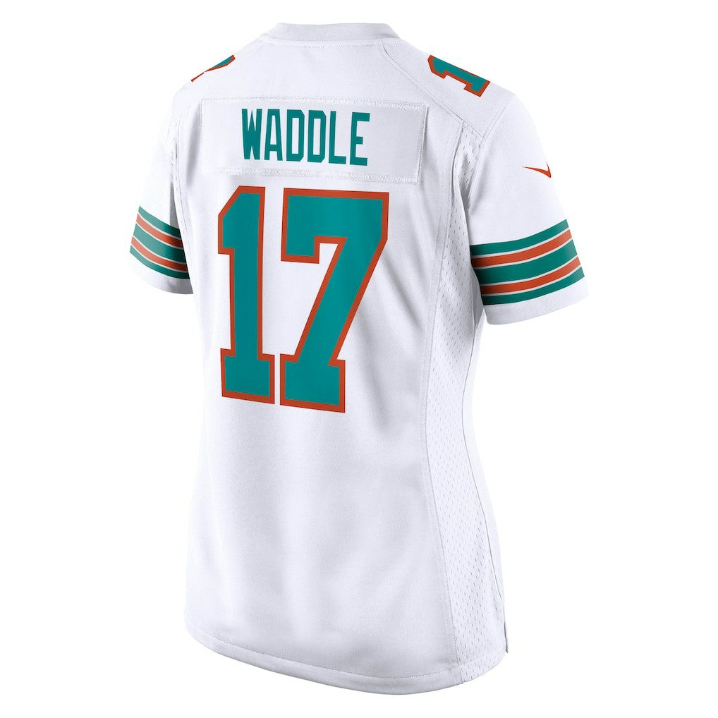 Jaylen Waddle Miami Dolphins Women's Game Jersey - White - Nike