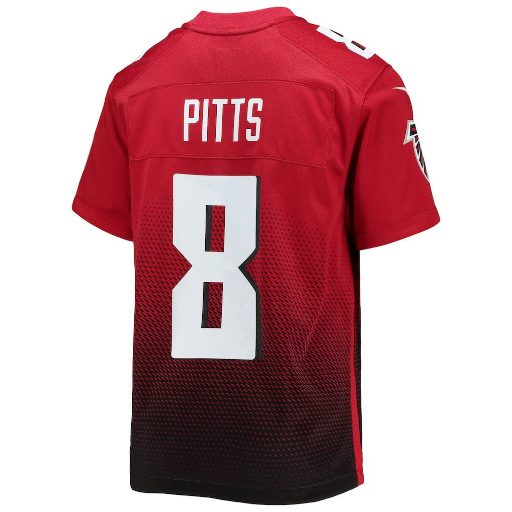 Kyle Pitts Sr. Atlanta Falcons Youth Game Jersey - Red - Nike