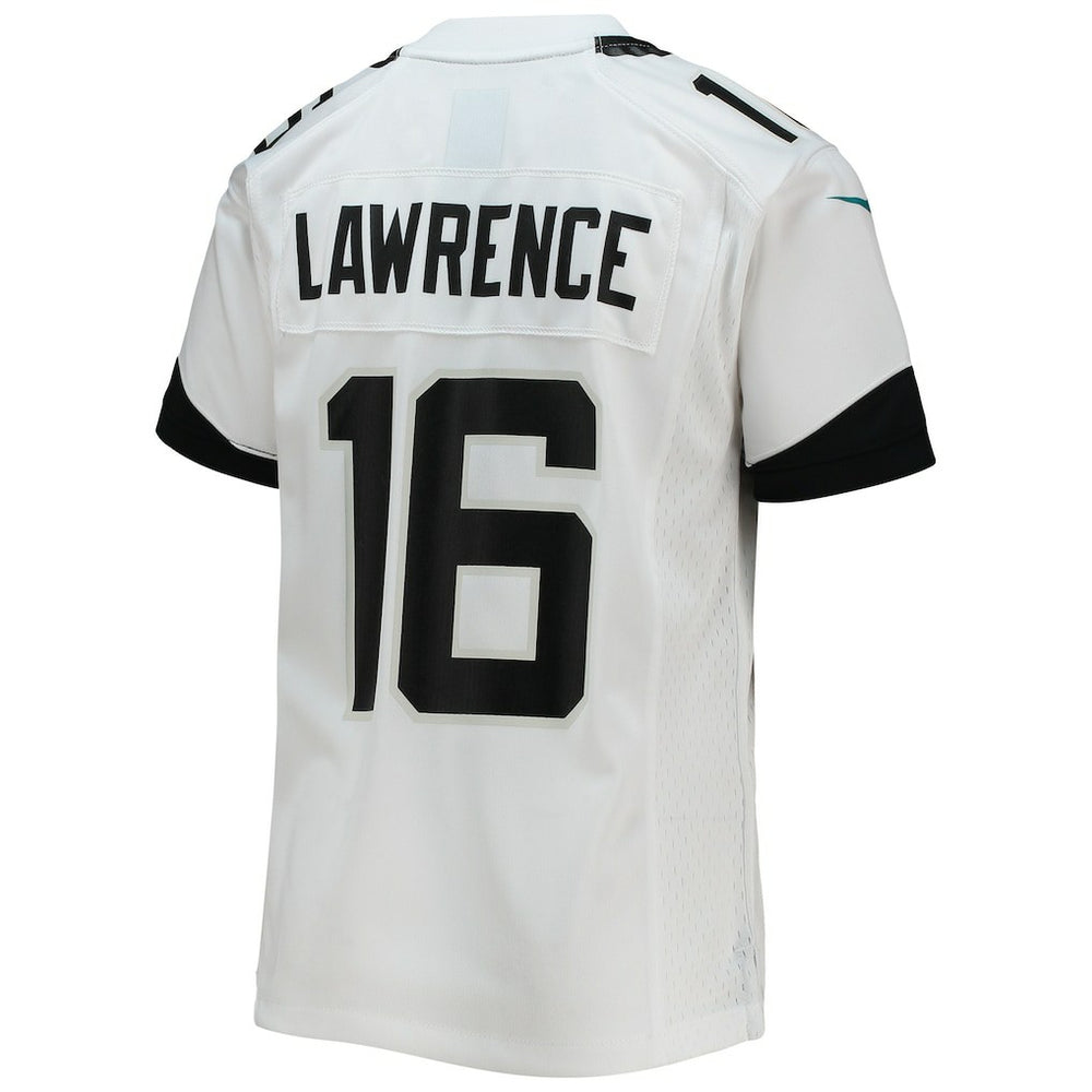 Trevor Lawrence Jacksonville Jaguars Youth Game Jersey - White - Nike