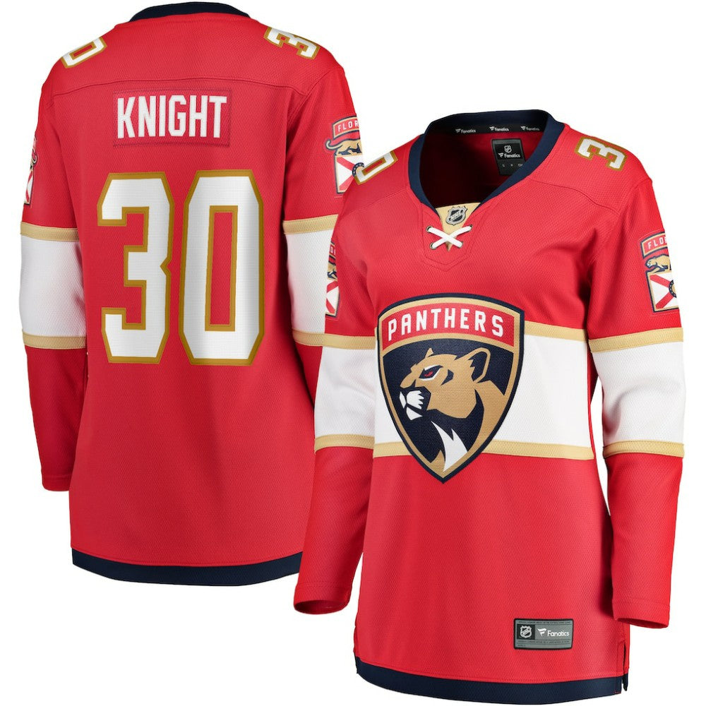 Spencer Knight Florida Panthers Fanatics Women's Home Breakaway Jersey - Red | Fanatics discount