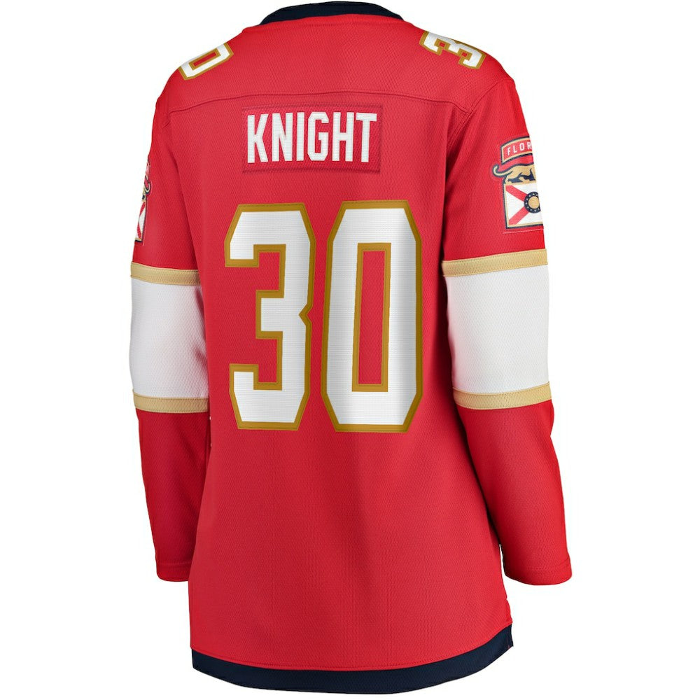 Spencer Knight Florida Panthers Fanatics Women's Home Breakaway Jersey - Red | Fanatics discount