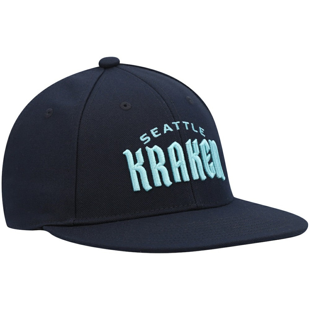 Seattle Kraken adidas Team Snapback Hat - Deep Sea Blue | Adidas sale