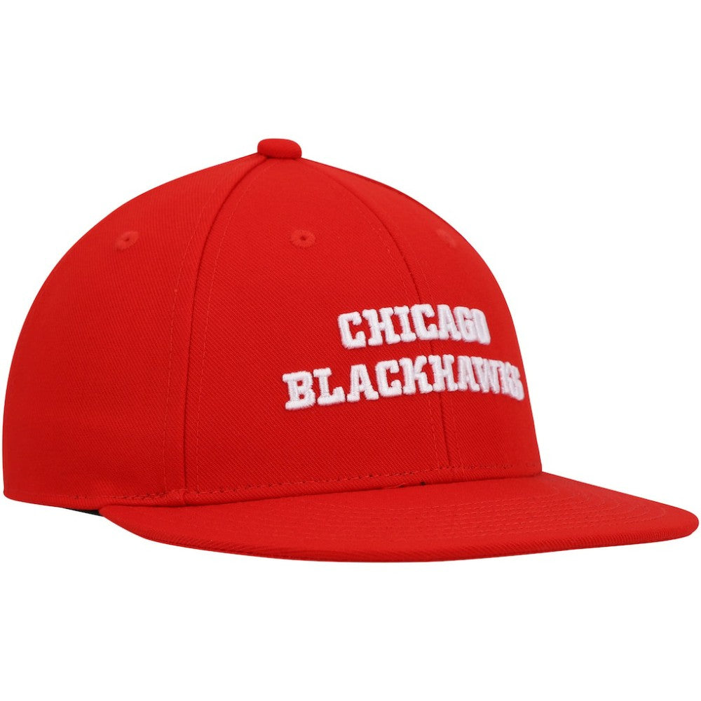 Chicago Blackhawks adidas Snapback Hat - Red | Adidas Clearance