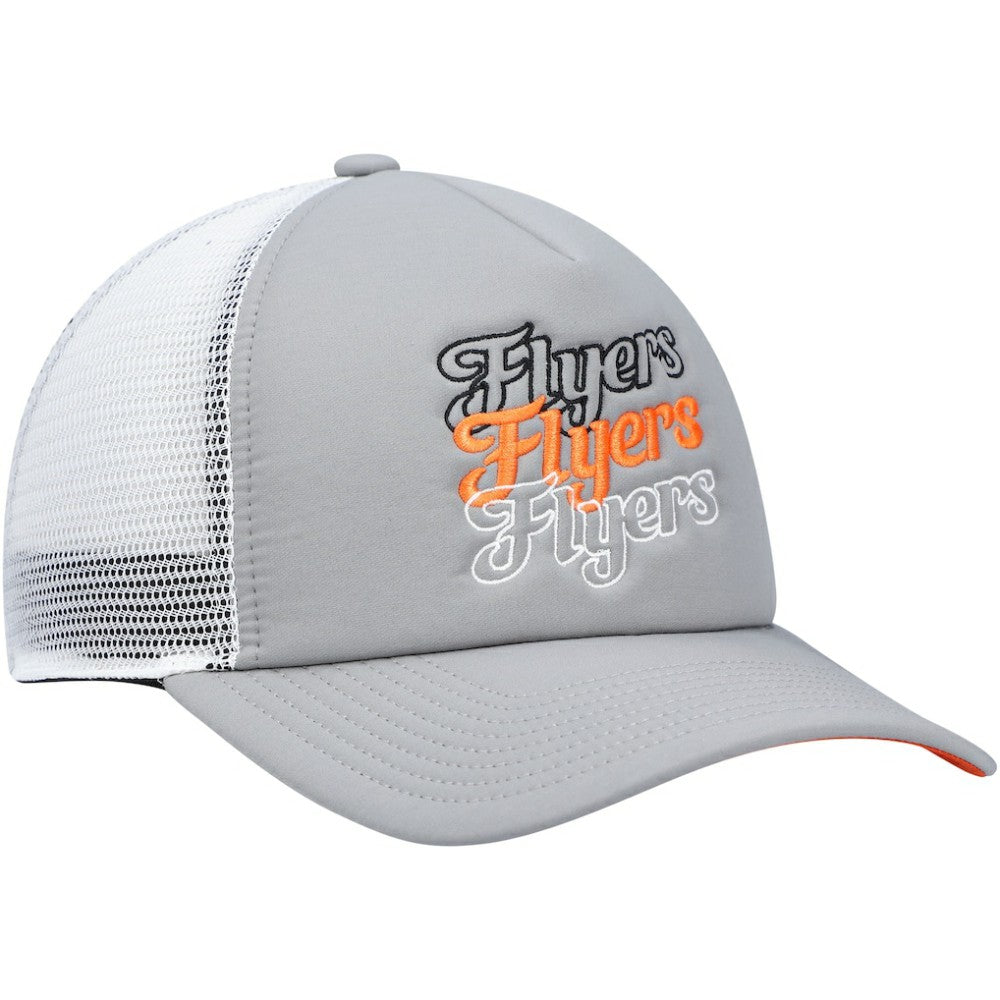 Philadelphia Flyers adidas Women's Foam Trucker Snapback Hat - Gray/White | Adidas Lifestyle