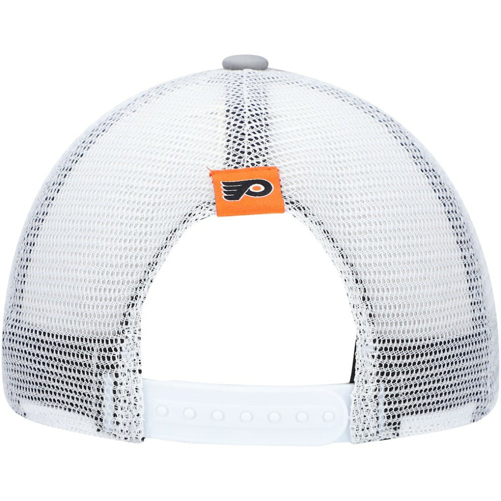 Philadelphia Flyers adidas Women's Foam Trucker Snapback Hat - Gray/White | Adidas Lifestyle