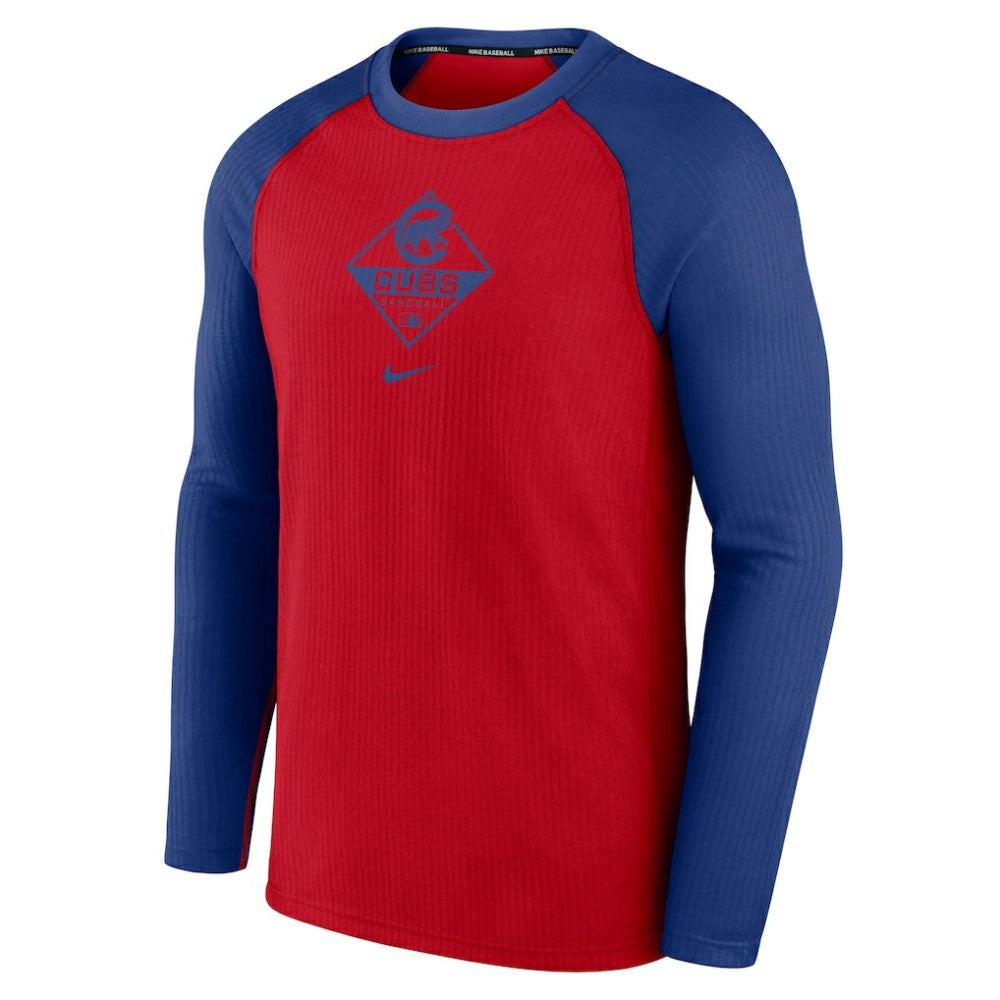 Chicago Cubs Nike Game Authentic Collection Performance Raglan Long Sleeve T-Shirt Near Me