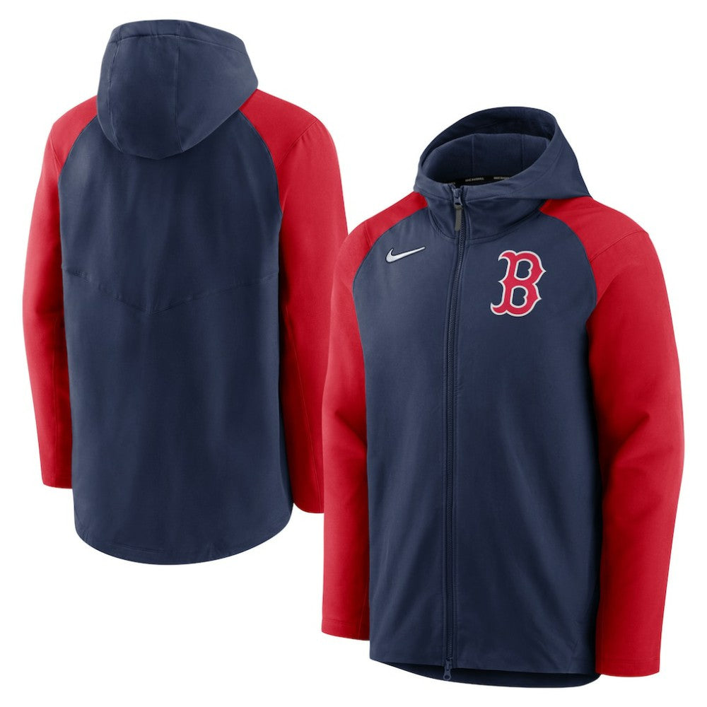 Boston Red Sox Nike Authentic Collection Performance Raglan Full-Zip Hoodie Outlet
