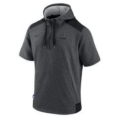 Kansas City Royals Nike Authentic Collection Dry Flux Performance Quarter-Zip Short Sleeve Hoodie Sale