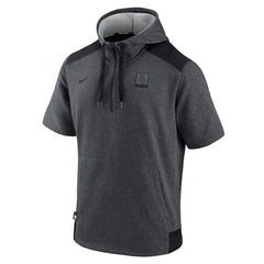Chicago White Sox Nike Authentic Collection Dry Flux Performance Quarter-Zip Short Sleeve Hoodie Online