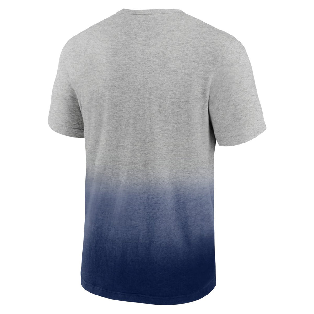 Fanatics Washington Wizards Board Crasher Dip-Dye T-Shirt Heathered Gray/Navy