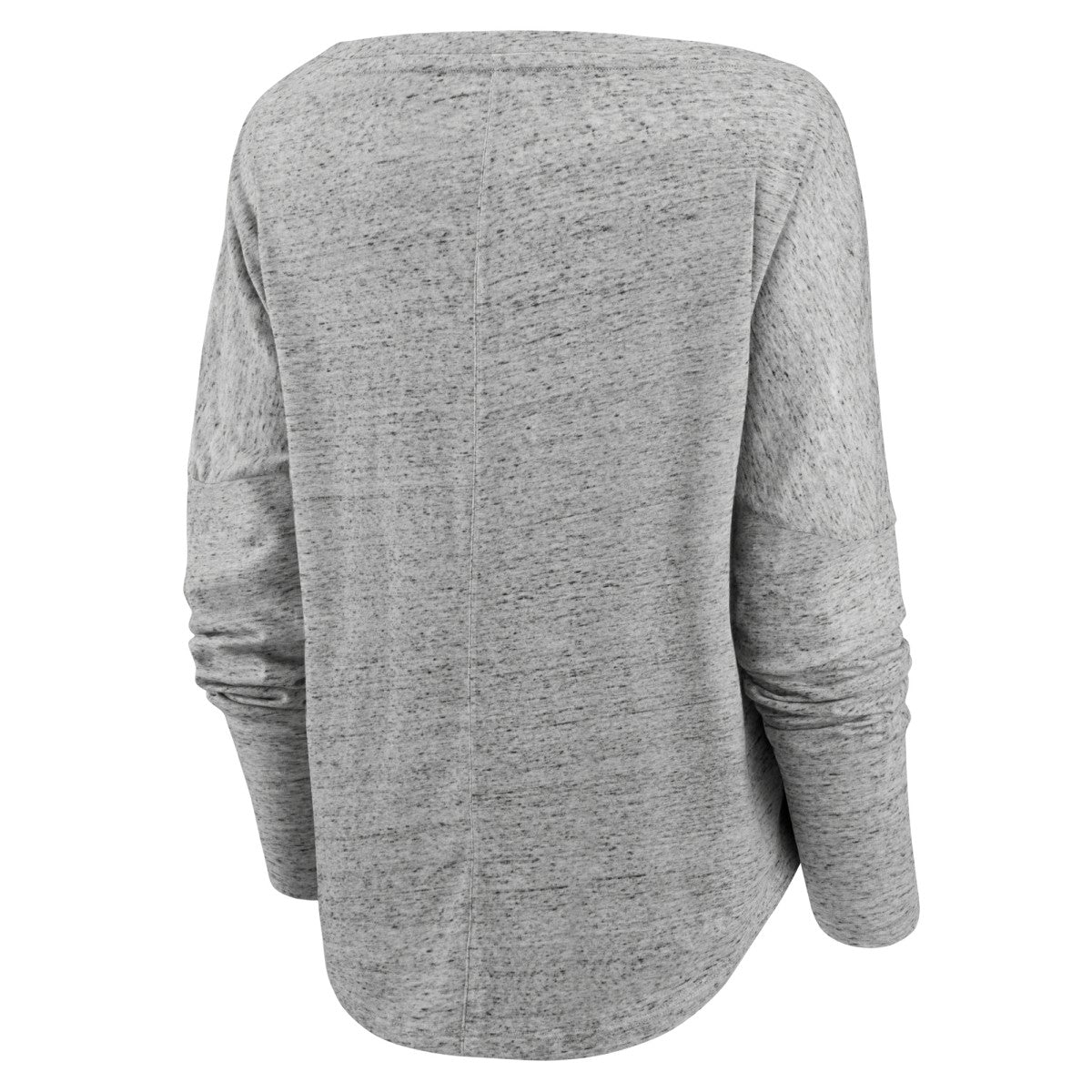 Fanatics Los Angeles Lakers Women's Nostalgia Off-The-Shoulder Long Sleeve T-Shirt Heathered Gray