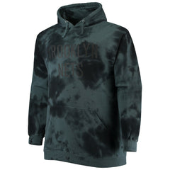 Fanatics Brooklyn Nets Big & Tall Wordmark Cloud Dye Pullover Hoodie Black