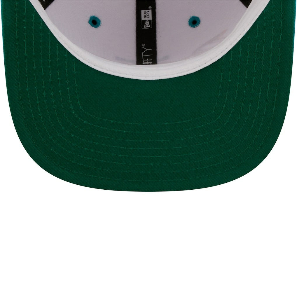 Jacksonville Jaguars New Era Sparky Original 9FIFTY Snapback Hat - White/Teal - NFL