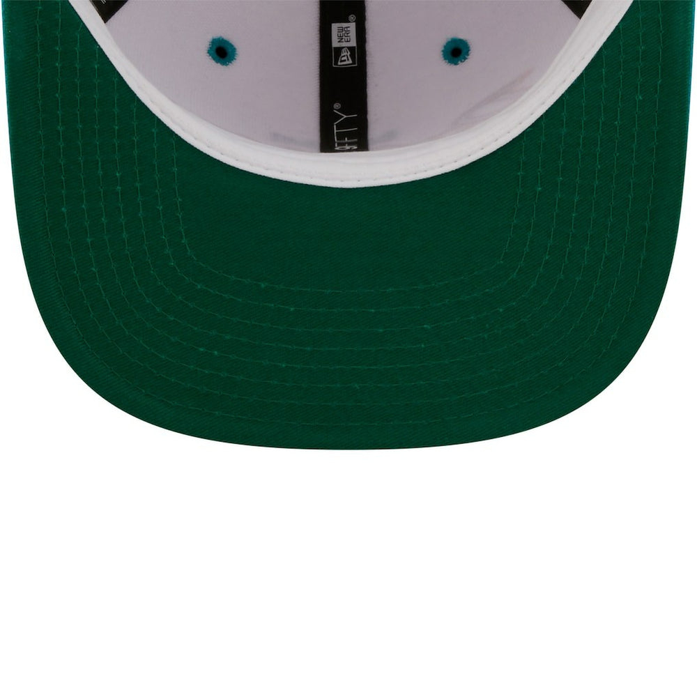 Jacksonville Jaguars New Era Sparky Original 9FIFTY Snapback Hat - White/Teal - NFL
