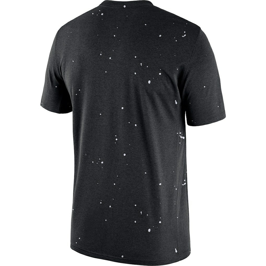 Nike Brooklyn Nets Courtside Splatter T-Shirt Black