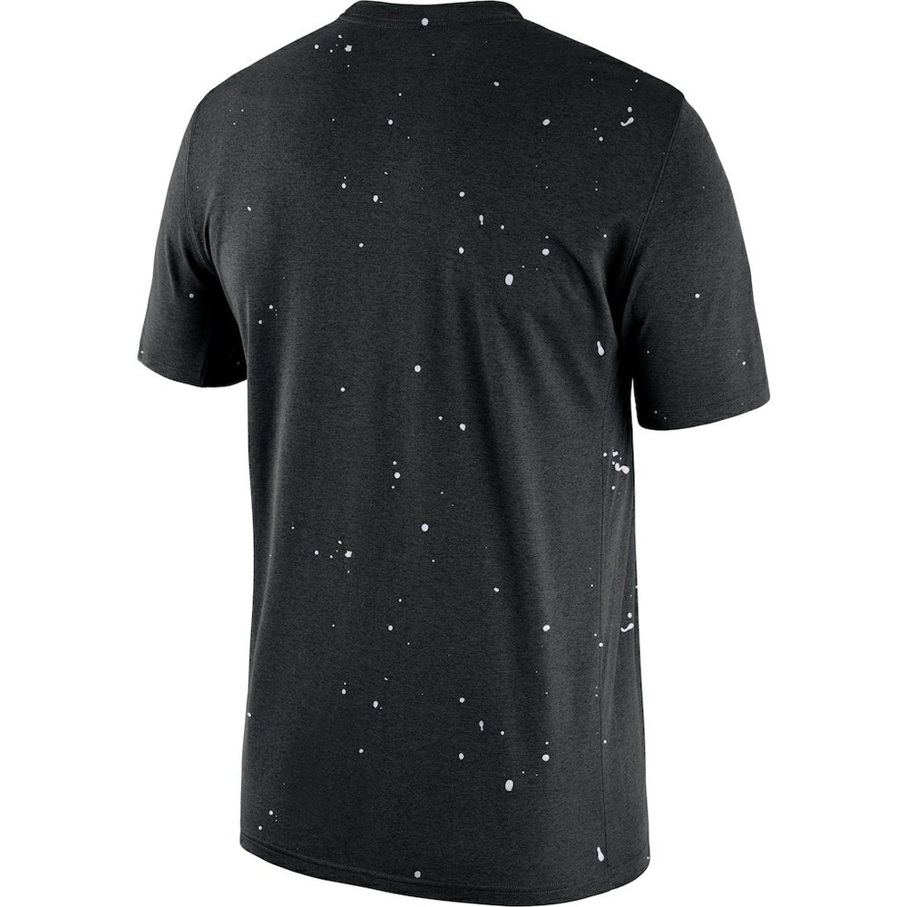 Nike Brooklyn Nets Courtside Splatter T-Shirt Black