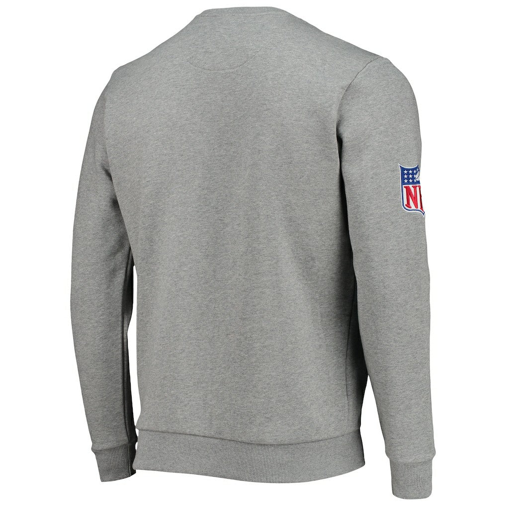 New Orleans Saints Starter Locker Room Throwback End Zone Pullover Sweatshirt - Gray - NFL