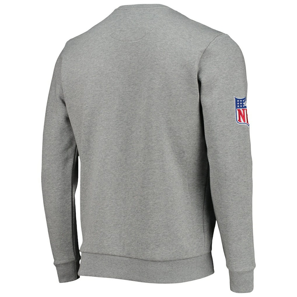 New Orleans Saints Starter Locker Room Throwback End Zone Pullover Sweatshirt - Gray - NFL