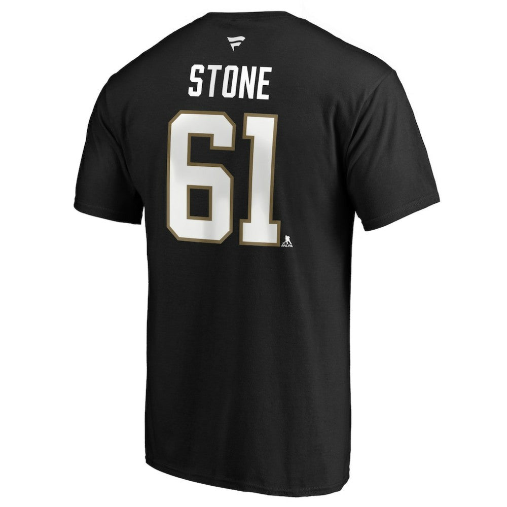 Mark Stone Vegas Golden Knights Fanatics Authentic Stack Player Name & Number Captain Patch T-Shirt - Black | Fanatics near me