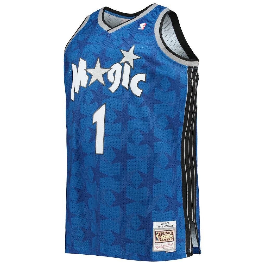 Mitchell & Ness Tracy McGrady Orlando Magic Big & Tall 2000/01 Hardwood Classics Swingman Jersey Blue