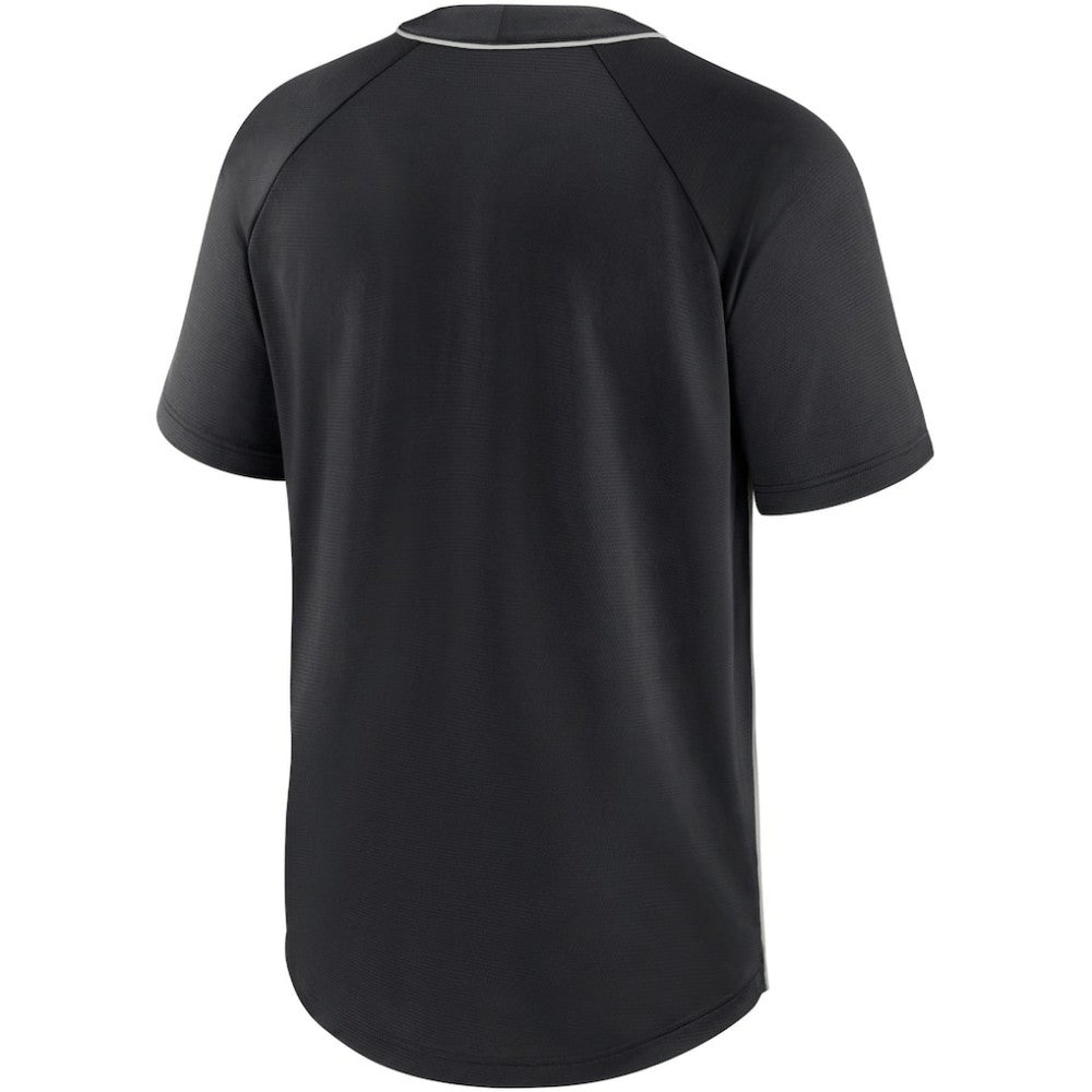 Chicago White Sox Nike City Plate Performance Henley Raglan T-Shirt Discount