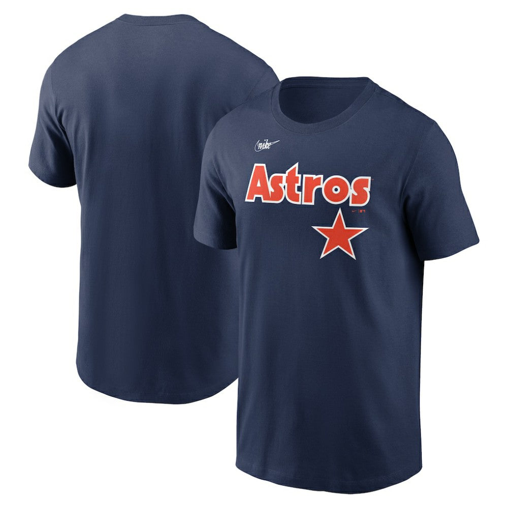 Houston Astros Nike Cooperstown Collection Wordmark T-Shirt Near Me