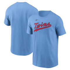 Minnesota Twins Nike Cooperstown Collection Wordmark T-Shirt for sale