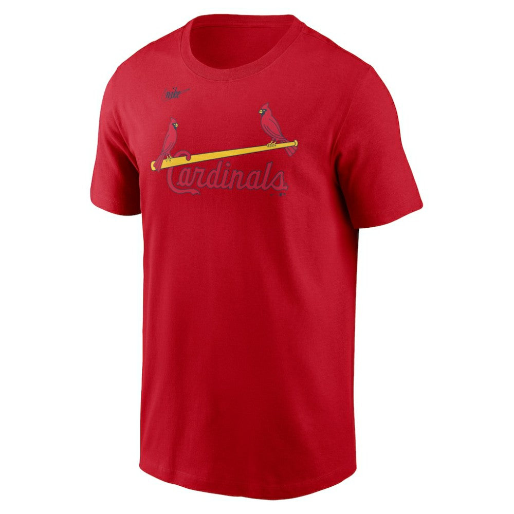 St. Louis Cardinals Nike Cooperstown Collection Wordmark T-Shirt Outlet