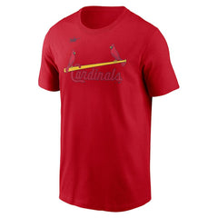 St. Louis Cardinals Nike Cooperstown Collection Wordmark T-Shirt Outlet