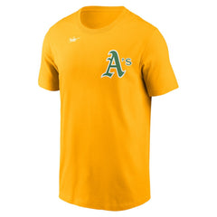 Athletics Nike Cooperstown Collection Wordmark T-Shirt Outlet