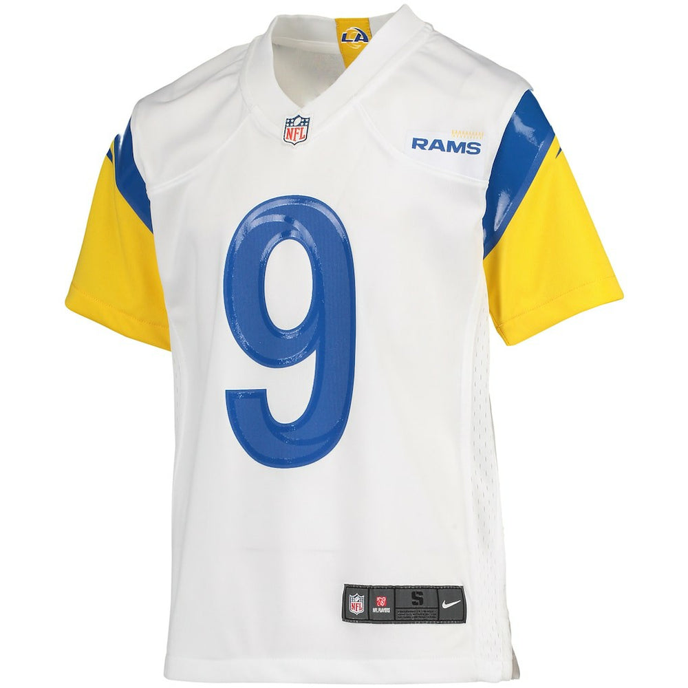 Matthew Stafford Los Angeles Rams Youth Game Jersey - White - Nike