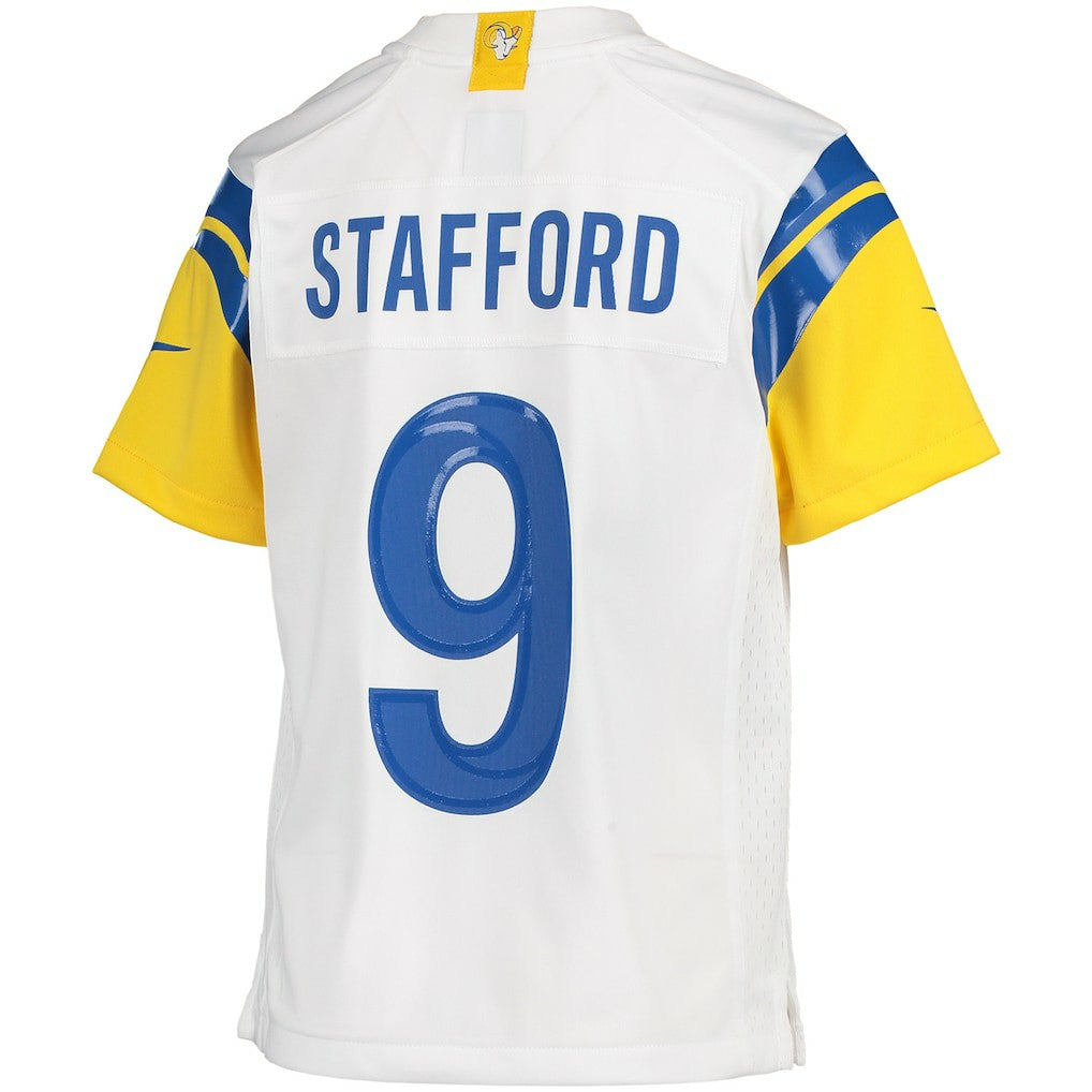 Matthew Stafford Los Angeles Rams Youth Game Jersey - White - Nike