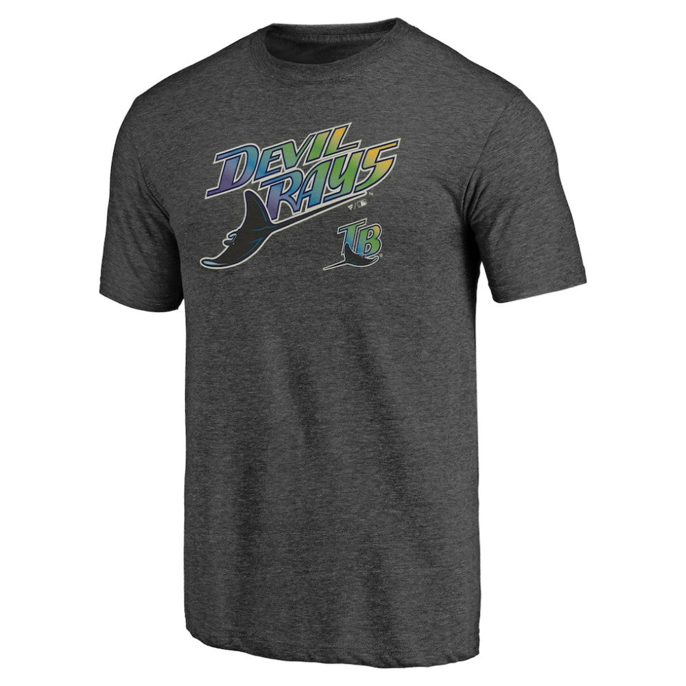 Tampa Bay Rays Fanatics Cooperstown Collection Series Sweep Tri-Blend T-Shirt Outlet