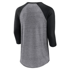 Chicago White Sox Fanatics Iconic Above Heat Speckled Raglan Henley 3/4 Sleeve T-Shirt Outlet