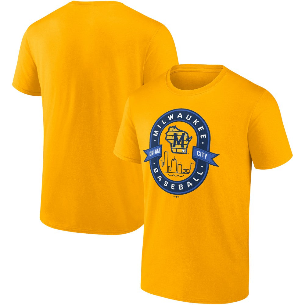 Milwaukee Brewers Fanatics Iconic Glory Bound T-Shirt Outlet