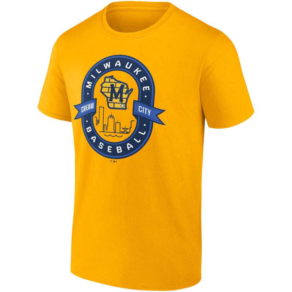 Milwaukee Brewers Fanatics Iconic Glory Bound T-Shirt Outlet