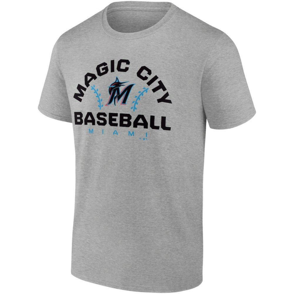 Miami Marlins Fanatics Iconic Go for Two T-Shirt Discount
