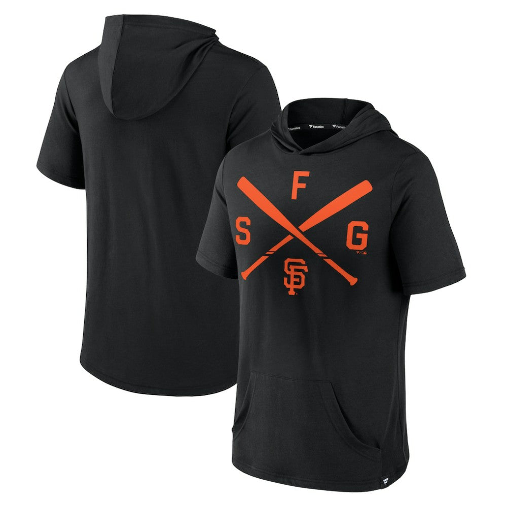 San Francisco Giants Fanatics Iconic Rebel Short Sleeve Hooded Top Near Me