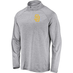 San Diego Padres Fanatics Primary Logo Quarter-Zip Raglan Jacket Sale