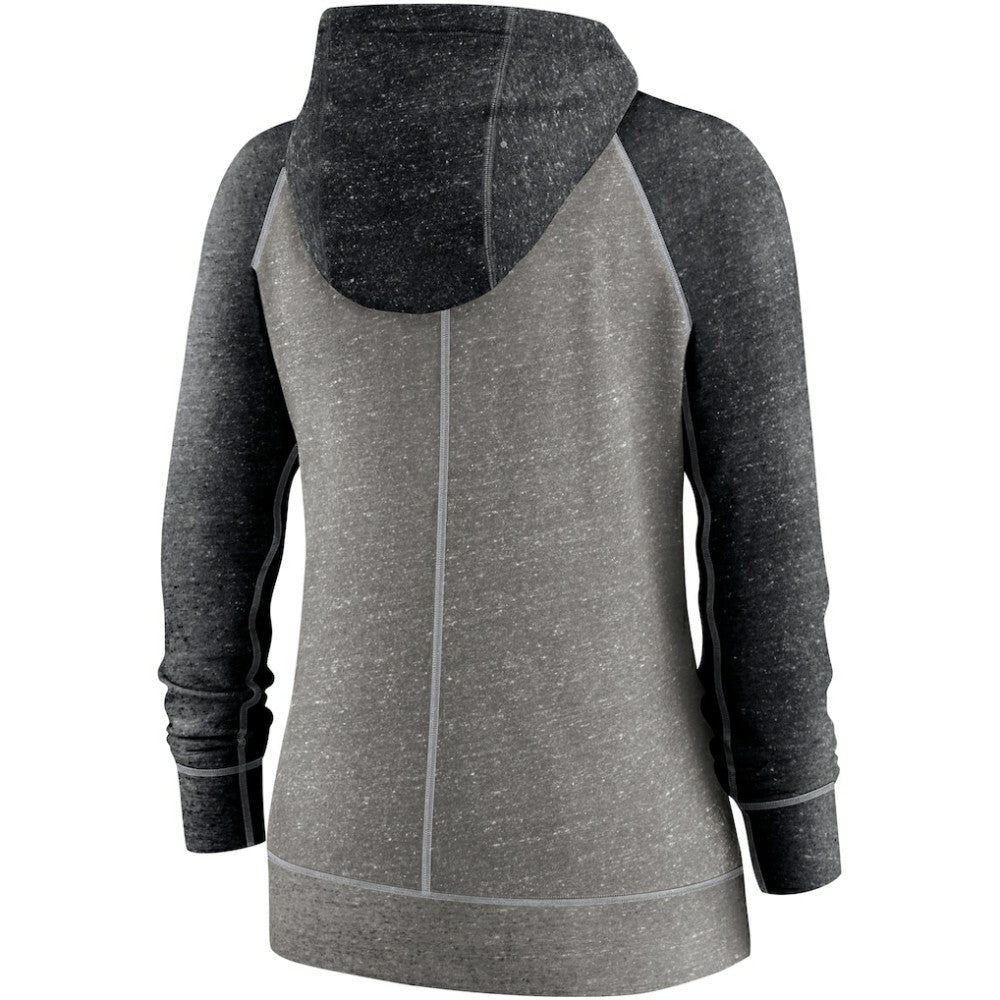Chicago White Sox Nike Women's Split Wordmark Gym Vintage Raglan Lightweight Full-Zip Hoodie Online