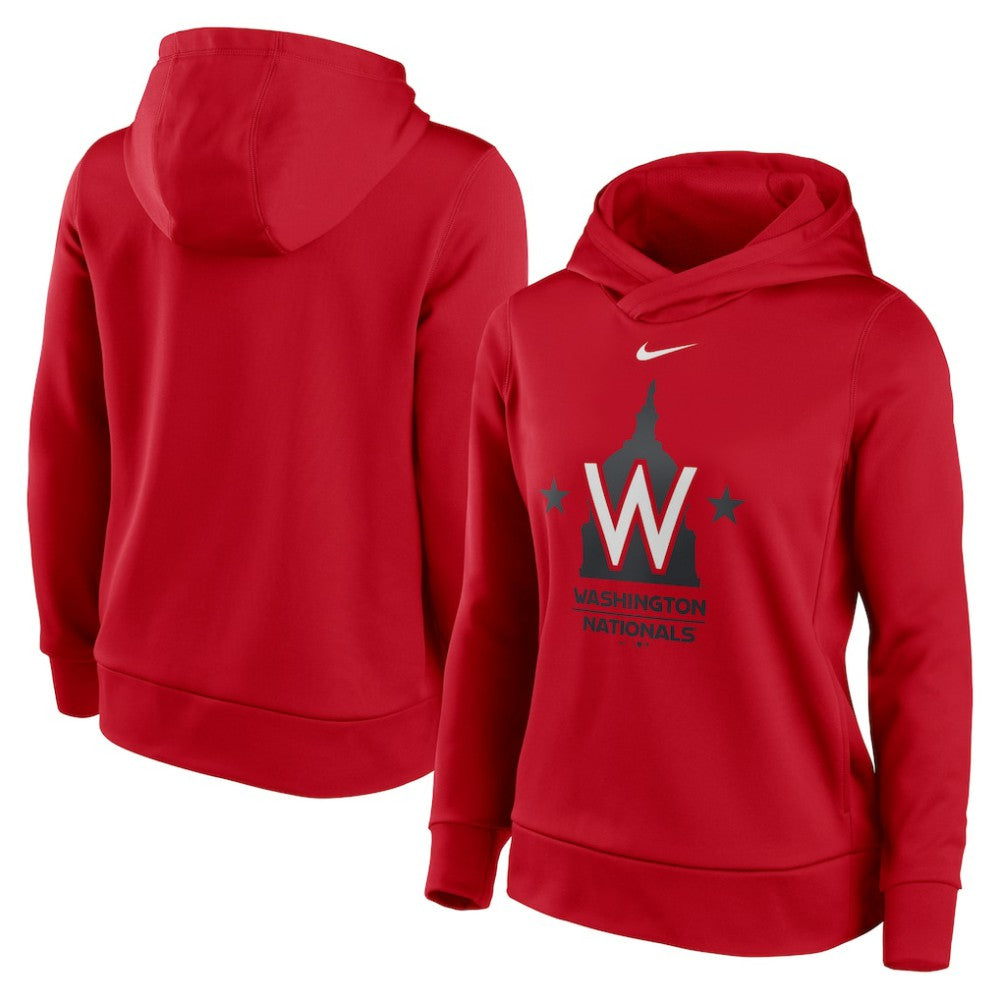 Washington Nationals Nike Women's Alternate Logo Performance Pullover Hoodie Outlet