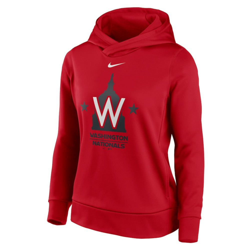 Washington Nationals Nike Women's Alternate Logo Performance Pullover Hoodie Outlet
