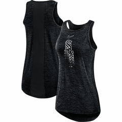 Chicago White Sox Nike Women's Logo Fade High Neck Performance Tank Top Sale