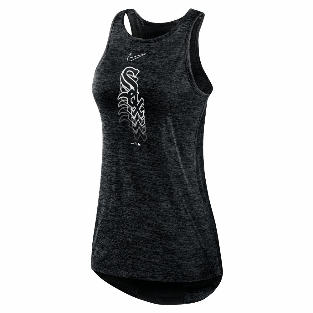 Chicago White Sox Nike Women's Logo Fade High Neck Performance Tank Top Sale
